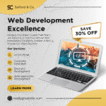 Gold And Grey Modern Web Development Excellence Instagram Post